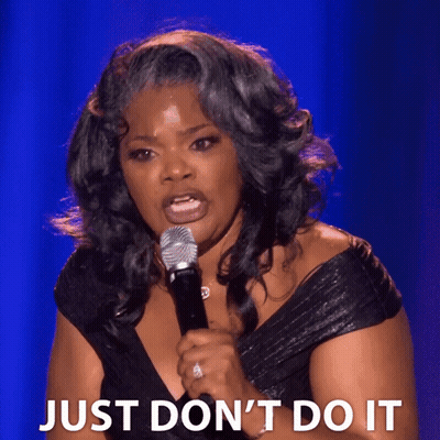 Woman Holding Microphone Just Do It GIF