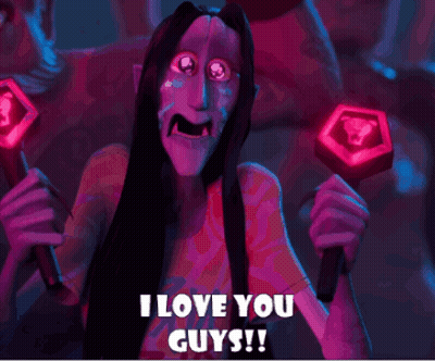 Woman Holding Microphone Saying I Love You Guys GIF