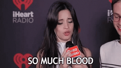 Woman Holding Microphone Talking GIF