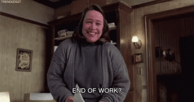 Woman Holding Paper And Smiling GIF