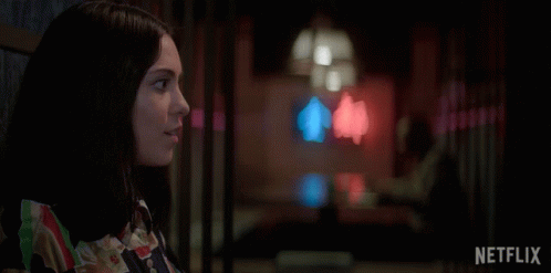 Woman Holding Paper Says So You'll Help Me Out Netflix GIF