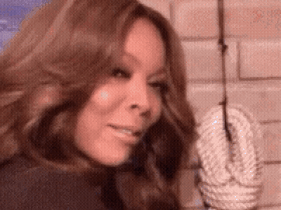 Woman Holding Rope Close Up GIF