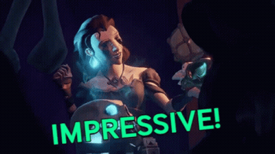 Woman Holding Skull Impressive GIF