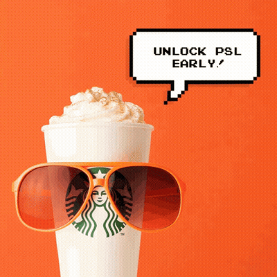 Woman Holding Starbucks Coffee Tray Saying Basic GIF