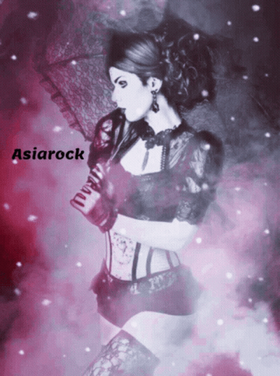 Woman Holding Umbrella Asiarock GIF