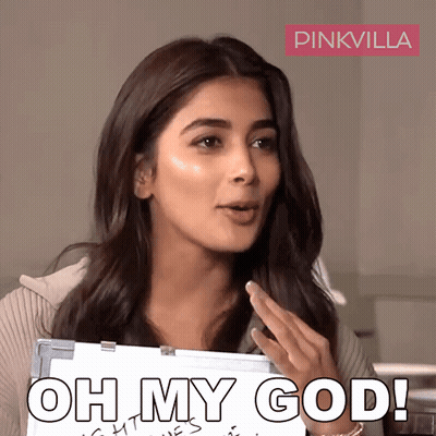 Woman Holding White Board Saying Oh My God GIF