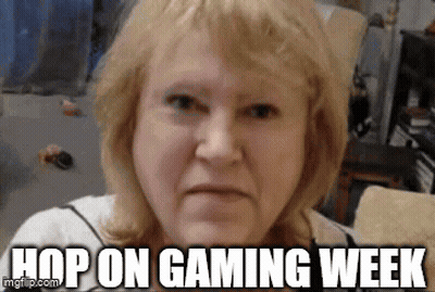 Woman Hop On Gaming Week GIF