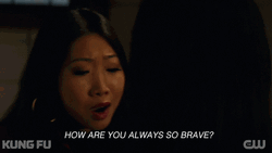 Woman How Are You Always So Brave GIF