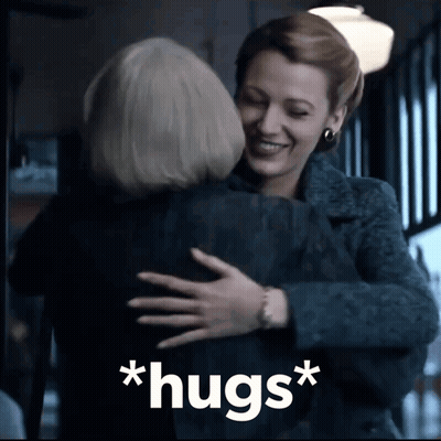 Woman Hugging Another Woman With Hugs GIF