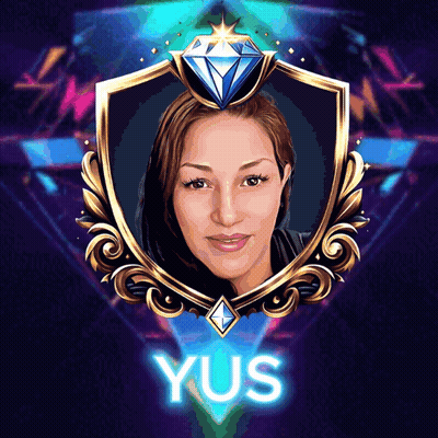 Woman In A Shield With Yus GIF