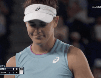 Woman In Asics Hat Smiling GIF