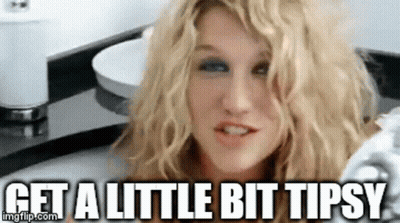 Woman In Bathtub Get A Little Bit Tipsy GIF