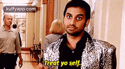 Woman In Bathtub Holding Champagne Treat Yo Self GIF