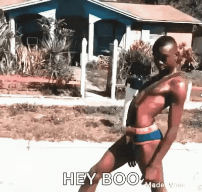 Woman In Bikini Dancing GIF
