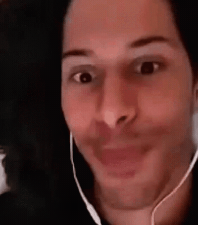 Woman In Black Dress Dancing With French Fries GIF