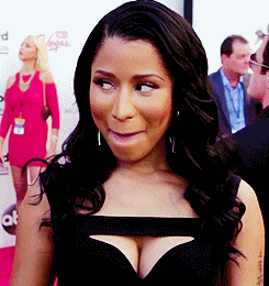 Woman In Black Dress On Red Carpet At Capital One Sign GIF