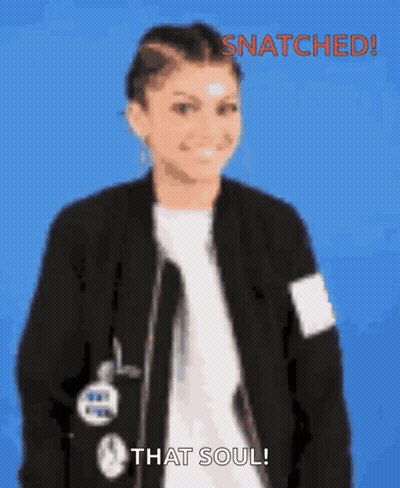 Woman In Black Jacket And White Shirt Smiling GIF