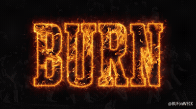 Woman In Black Jacket Says We Burn It All Down If We Have To GIF