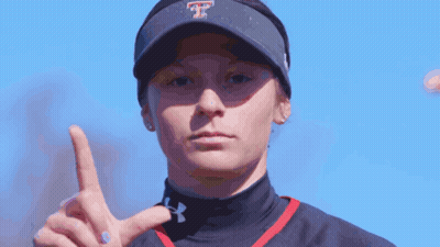 Woman In Black Under Armour Shirt Smiling GIF