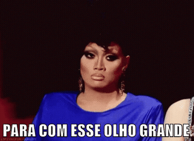 Woman In Blue Dress Para Com Esse Olho Grande GIF