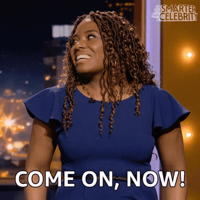 Woman In Blue Dress Smiling Come On Now GIF