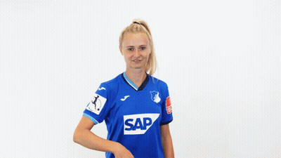 Woman In Blue Shirt Saying Sap GIF
