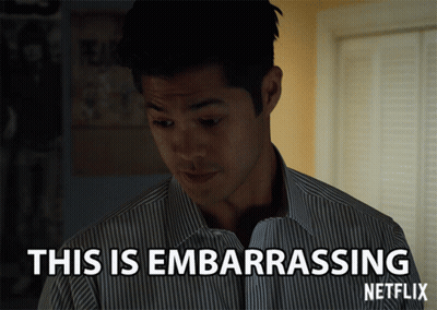 Woman In Blue Sweater Next To Woman In Pink Shirt GIF