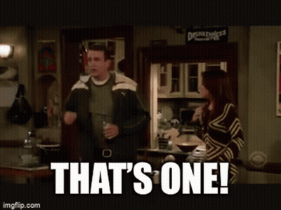 Woman In Blue Sweater Saying That's A GIF