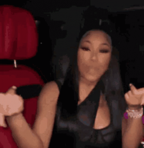 Woman In Car Giving Thumbs Up GIF