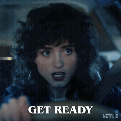 Woman In Car Saying Get Ready Netflix Ad GIF