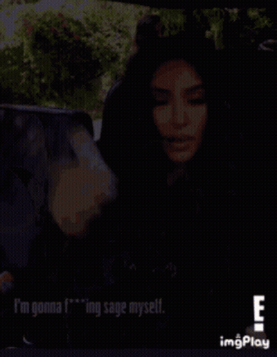 Woman In Car Says I'm Gonna F *** Ing Sage Myself GIF