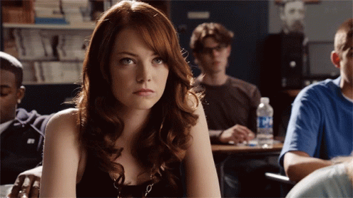 Woman In Classroom With Aquafina Water GIF
