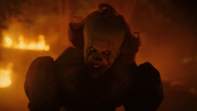 Woman In Clown Costume Crying GIF