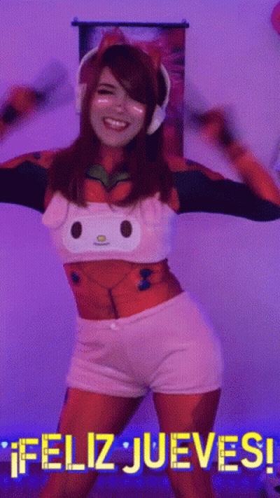 Woman In Costume Feliz Jueves GIF