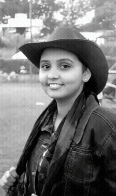 Woman In Cowboy Hat And Jacket GIF