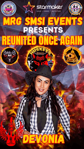 Woman In Cowboy Hat Devonia Poster GIF
