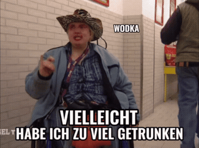 Woman In Cowboy Hat Says Vielleicht Habe Ich Zu Viel Getrunken GIF