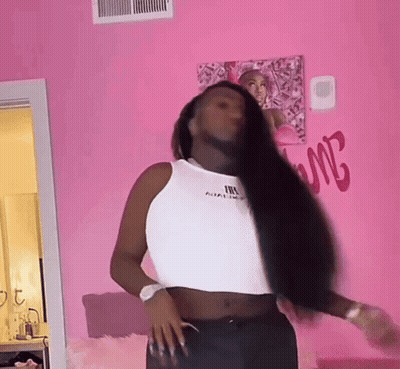 Woman In Crop Top Dancing GIF