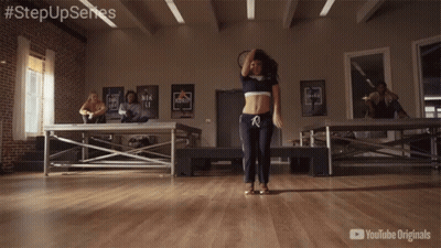 Woman In Crop Top Dancing #StepUpSeries GIF