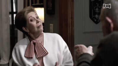 Woman In Dark Room Mouth Open Actua Como Tal GIF