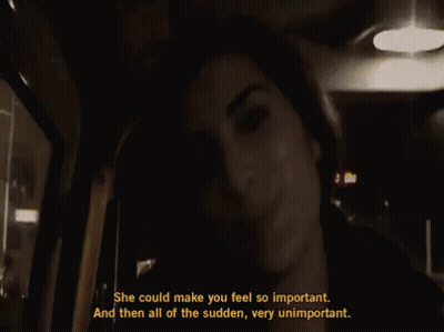 Woman In Dark Room She Could Make You Feel So Important Then Suddenly Very Unimportant GIF