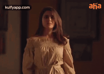 Woman In Dress Waving 1 Day To Go GIF