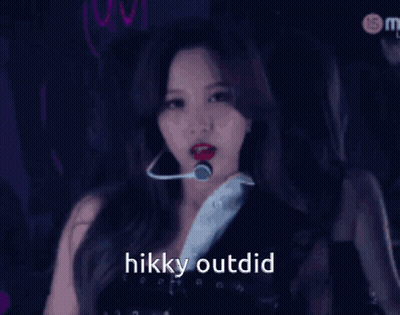 Woman In Front Of Mirror Hikky Out Did GIF