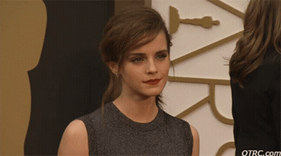 Woman In Front Of Otbc.com Sign GIF