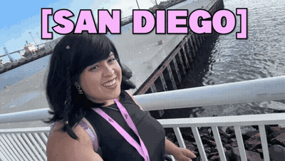 Woman in Front of Water San Diego