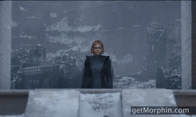 Woman In Front Of Window Getmorphin.com GIF