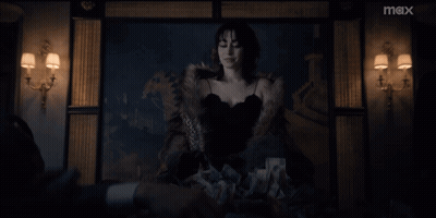 Woman In Fur Coat Holding Money Saying Go Ahead GIF