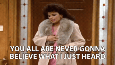 Woman In Fur Coat Saying You Won't Believe GIF