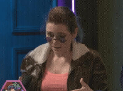 Woman In Glasses And Jacket Saying And How You Know GIF