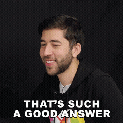 Woman In Glasses Applauding Good Answer GIF